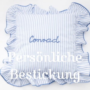 Persönliche Bestickung auf einen bei Meislahn erworbenen Artikel